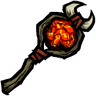 Elegant Infernal Fire Staff