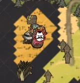 Typowa samotna wysepka połączona tunelem robaka.