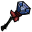 Elegant Rose Ice Staff