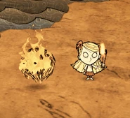 Płonące kłębowisko