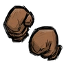 Spiffy Aged Pugilist's Gloves