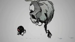 Jeleniocyklop goniący Webbera w zwiastunie DLC: Panowanie Gigantów