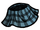 Classy Plaid Skirt Rubber Glove Blue.png