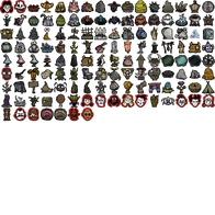 Wszystkie ikony możliwe do napotkania na mapie gry w DLC