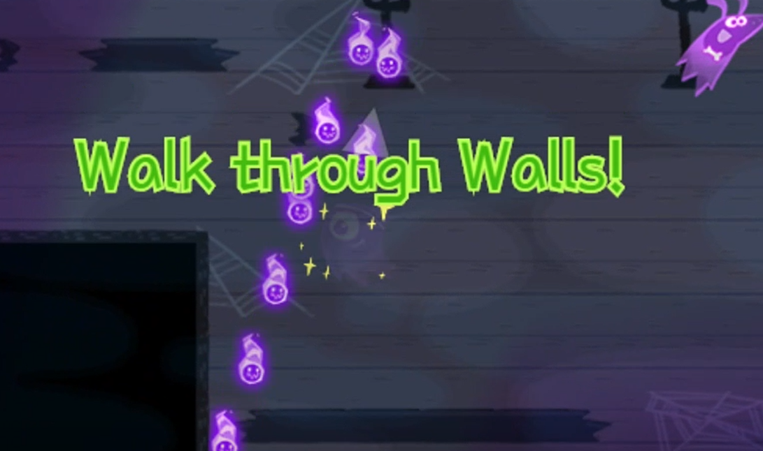 Walk Through Walls, Doodle Halloween 2018 Wiki