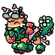 Strawberry Fluppy skin -- Designed by lucky.o_o