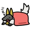 Sleeping Dog Sticker