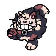 Misprint Calico Fluffi skin