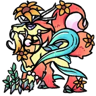 Summer 2024 Qilintel skin -- Designed by lucariokato