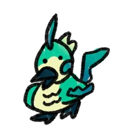 Unique Scribbled Statikeet skin