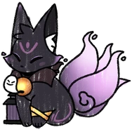 Halloween 2022 Kitsen skin -- Designed by fireworkgirl39