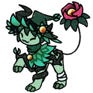 Flower Curse Cacmeow skin -- Designed by Muku08996