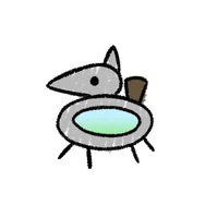 Unique Scribbled Flaskit skin