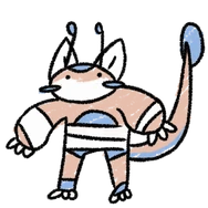 Misprint Scribbled Antenaflight skin