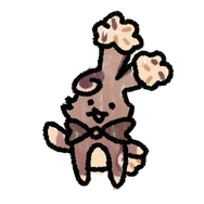 Unique Scribbled Bunsweet skin