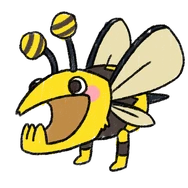 Bee Partybug skin -- Designed by miaumage