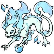 Frosty Dragon Polargeist skin -- Designed by unknown0v0