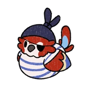 Pirate Borbo Skin -- Designed by BredIsANoob