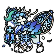 Misprint Hydrangea Fluppy skin