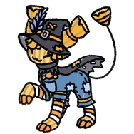 Halloween Cacmeow skin -- Designed by MooseCarl012