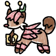 Scribbled Fluppy skin -- Designed by Robunct