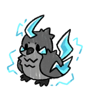 Misprint Storm Crow Statikeet skin