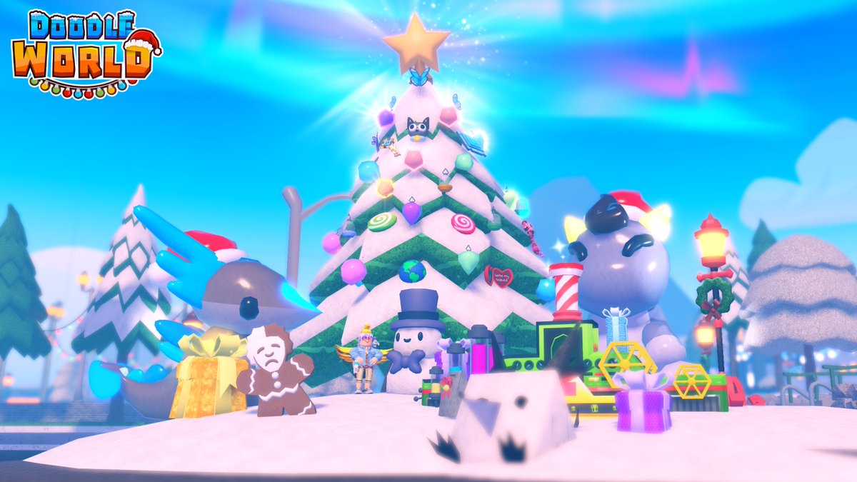 🎅 CHRISTMAS] Doodle World - Roblox