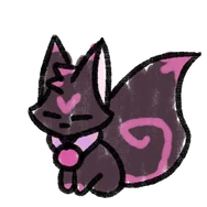 Unique Scribbled Kitsen skin