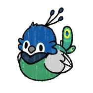 Peacock Borbo skin -- Designed by AnoraDragon300