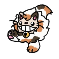 Calico Fluffi skin -- Designed by Derp_Seal55
