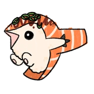 Sushi Appluff skin -- Designed by unknown0v016