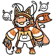 Misprint Cat Gamer Antenaflight skin