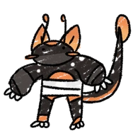 Unique Scribbled Antenaflight skin