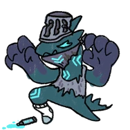 Misprint Outcast Shadark skin