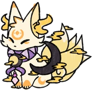 Misprint Moon Crescent Kitsen skin