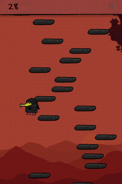 Doodle Jump High Score 12,298,137, Ninja Theme