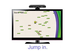 Doodle Jump for Kinect preserves the original's addictiveness, is