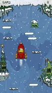 Doodle Jump Christmas Special gameplay.