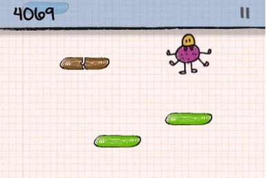 Doodle Jump 2, a sequel to the popular tilt-controlled platformer