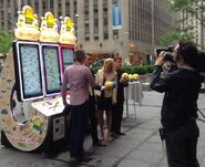 Igor (left) with the cast of Fox and Friends (right) on May 24th, 2014.