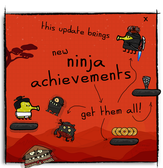 HS24970 - Doodle Jump Ninja - Mega Doodles