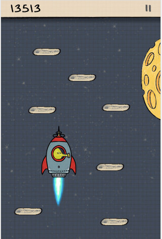 Doodle Jump Wiki - Найдите на этом скриншоте Doodler'a Тень! Кто нашел  отпишитесь в комментах!