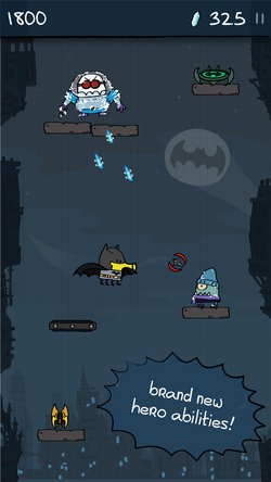 This new game lets you play Doodle Jump as DC Super Heroes