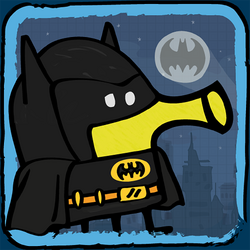 The Doodler dons Batman's cowl in Doodle Jump DC Super Heroes for the  iPhone and iPad