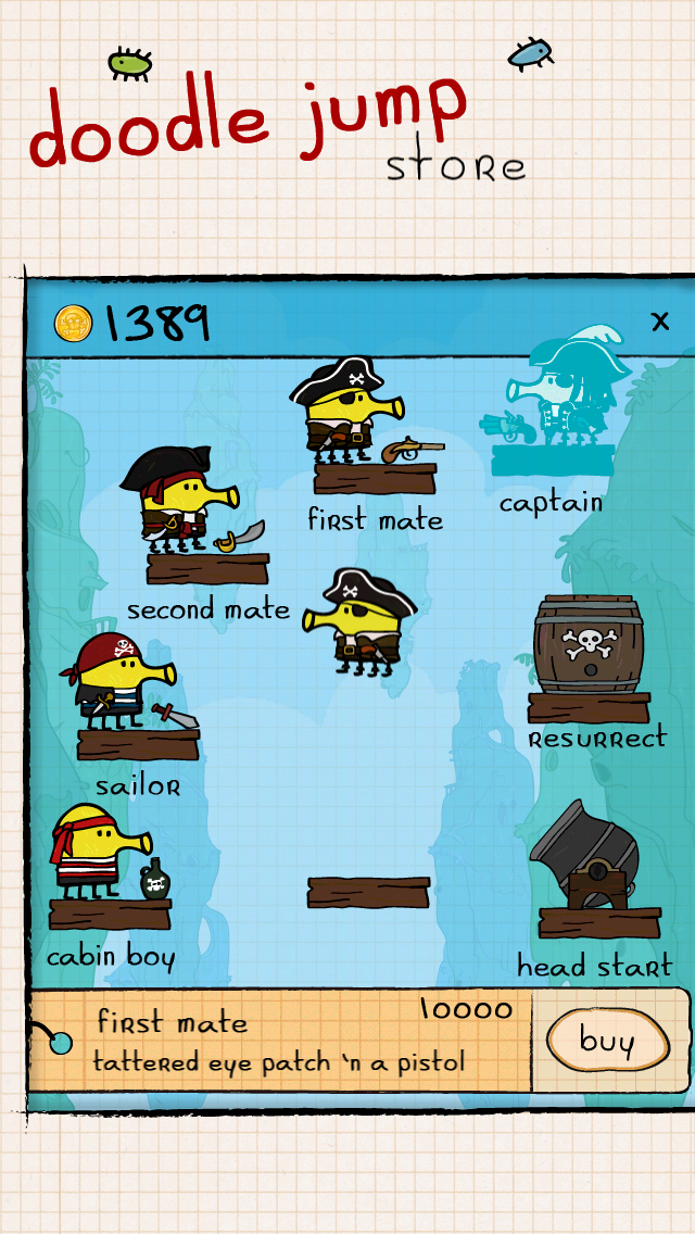 DOODLE JUMP PIRATE SPECIAL #4 