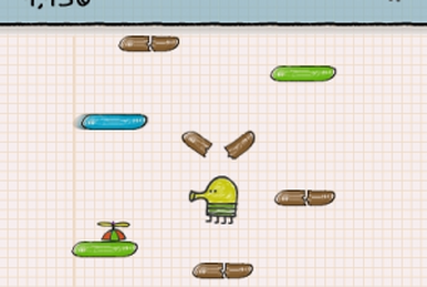 Doodle Jump from GoGy free online games - can you outjump the aliens?