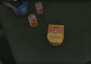 На коробке с лапшой «Dopechan»