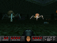 Двое на карте MAP54: Redemption Denied в версии Sony PlayStation игры Doom