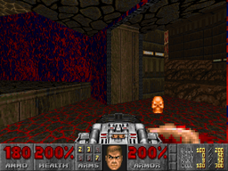 Doom2 yellow skull