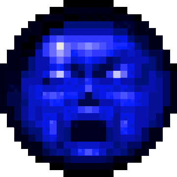 Doom outlet blue skull